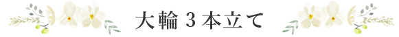 大輪3本立て